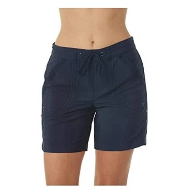 Jantzen L105168 Womens Mare Sporty Solids Rolled Walking Shorts Size M - Image 1 of 4