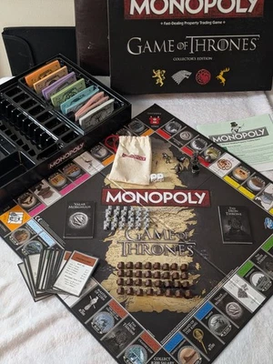 Monopoly Game of Thrones Collector's Edition 2016 Complete & in great condition  - Image 1 of 4