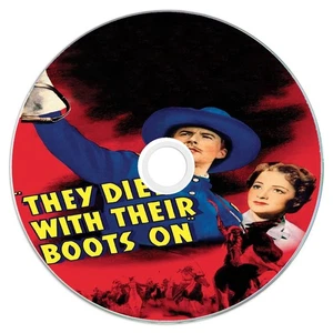 They Died with Their Boots On (1941) Public Domain Film Supplied On DVD - Picture 1 of 2