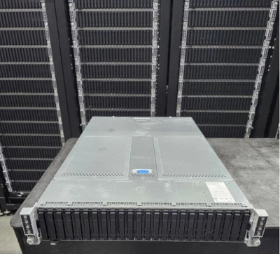 Servidor Intel 2U 4 nodos 24SFF nube/HPC 8x dorado 6230 160 núcleos 2,1 GHz 512 GB de RAM Foto 1 de 3