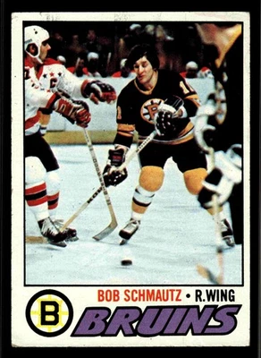 1977-78 Topps Bobby Schmautz #59 - Boston Bruins - Image 1 of 2