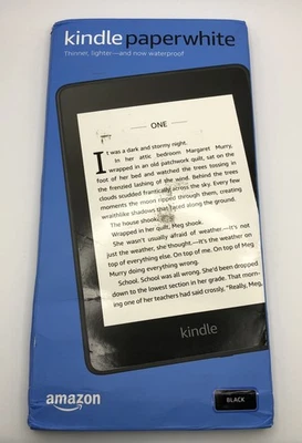 Amazon Kindle Paperwhite (10th Generation) 8GB, Wi-Fi, 6" eBook Reader. READ - Image 1 of 3