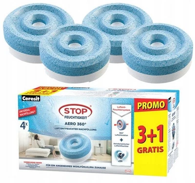 Entfeuchter Luft-Entfeuchter-Tabs Ceresit Aero 360 wkład do 4 szt 450 g
