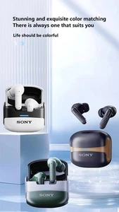 SONY Wireless Bluetooth Headphones TWS Earbuds in-ear For iPhone Samsung - Picture 1 of 10