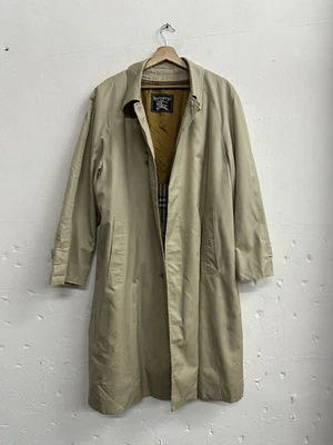 Rare Vintage Burberrys Coat long Jacket Vintage Burberry Nova Check XL - Image 1 of 4