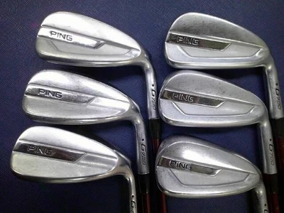 PING G700 Iron Set 6pcs 6-9, PW, GW PING FUBUKI R Flex R Black Dot - Image 1 of 4