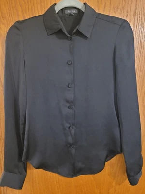 Blusa de mujer Talula manga larga talla pequeña negra XXS Foto 1 de 3