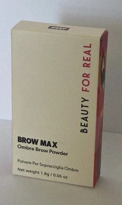 BEAUTY FOR REAL Brow Max Ombre Brow Powder DEEP -0.06 oz - Image 1 of 3
