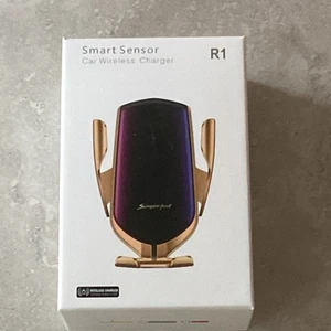 Smart Sensor Chargeur Voiture Sans Fil R1 Simple Rapide Automatique Support Téléphone - Photo 1 sur 3