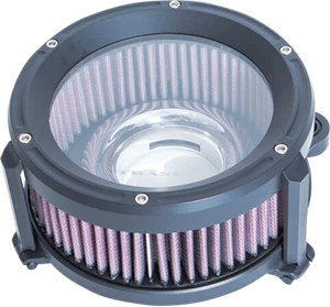 Filtro de aire de alto flujo negro TRASK TM-1020BK carga de asalto - Imagen 1 de 1
