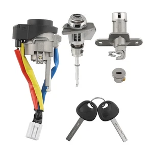 Cerradura de puerta completa con llaves y cilindro interruptor de encendido para Hyundai Sonata 2015-2019 - Imagen 1 de 20