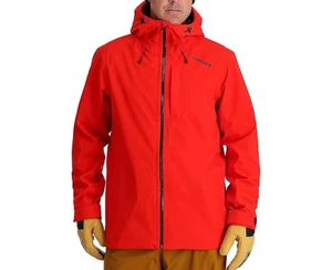 Spyder Men's Volt Gore-tex GTX Shell Jacket Ski Sz SMALL - VOLCANO RED - Picture 1 of 7