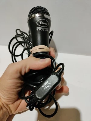 Disney Interactive Studios Microphone Black USB Wii PS2 PS3 XBOX 360 Logitech - Image 1 of 2