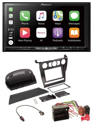 Pioneer 2DIN MP3 USB DAB DVD Bluetooth Autoradio für BMW 5er (E60, 2003-2007) - Bild 1 von 4