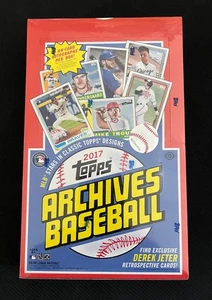 2017 Topps Archives Baseball Hobby Box - Factory Sealed - Picture 1 of 1
