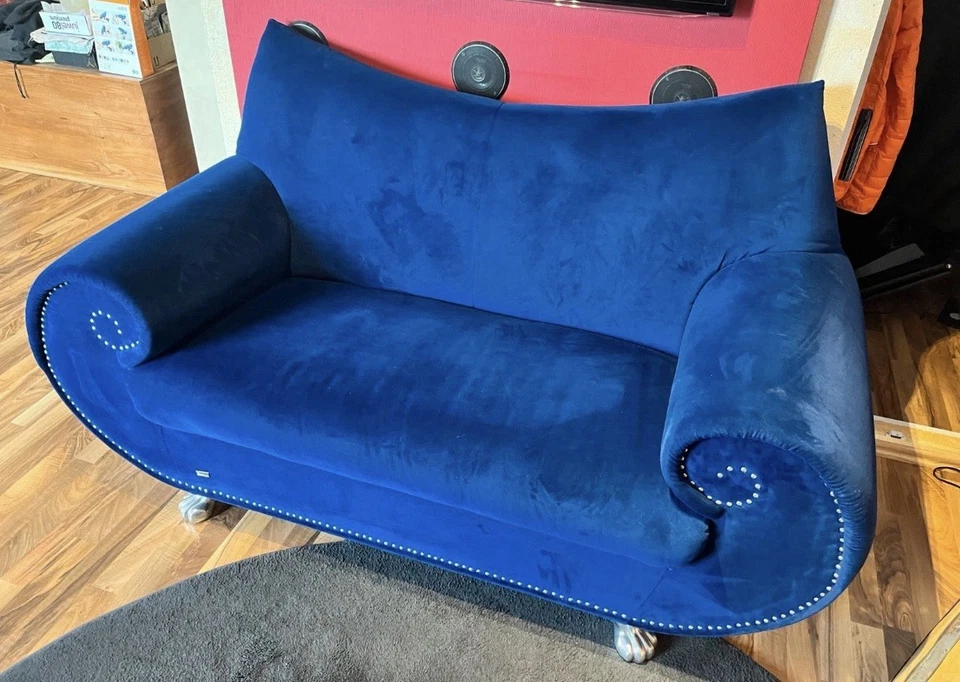 Bretz Gaudi 2 Sitzer Couch Sofa Löwentatzen - Bild 1 von 2