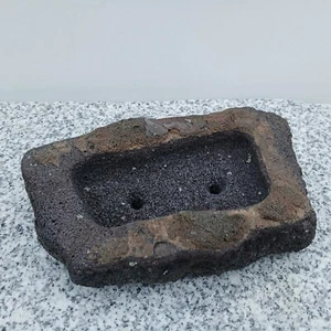 Bonsai Container Pot Stone Planter Lavarock Cactus Succulent Plants Orchid Plant - Picture 1 of 9