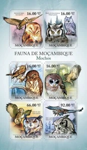 Mozambique 2011 MNH - Owls. Y&T 4058-4063, Mi 4910-4915, Scott 2366 - Picture 1 of 1