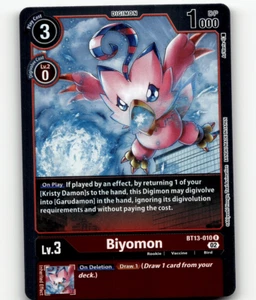 Digimon - Biyomon BT13-010 R - Versus Royal Knight - Picture 1 of 1