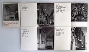 Motiv Lot 4x Religion Glaube Kirche Doppelkarten "Ein Neues Lied" ungebraucht - Bild 1 von 1
