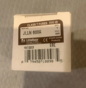 NUEVO EN CAJA FUSIBLE LITTELFUSE JLLN 600A 300V - Imagen 1 de 4
