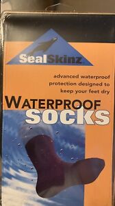 SealSkinz Waterproof 15" Over The Calf Socks XL (X Large) NIP