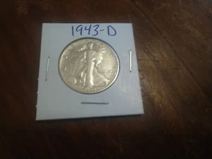 Medio dólar Liberty 1943 D. OBTÉN EL DE LA FOTO, Envío Gratis (DW-7-204) - Imagen 1 de 2