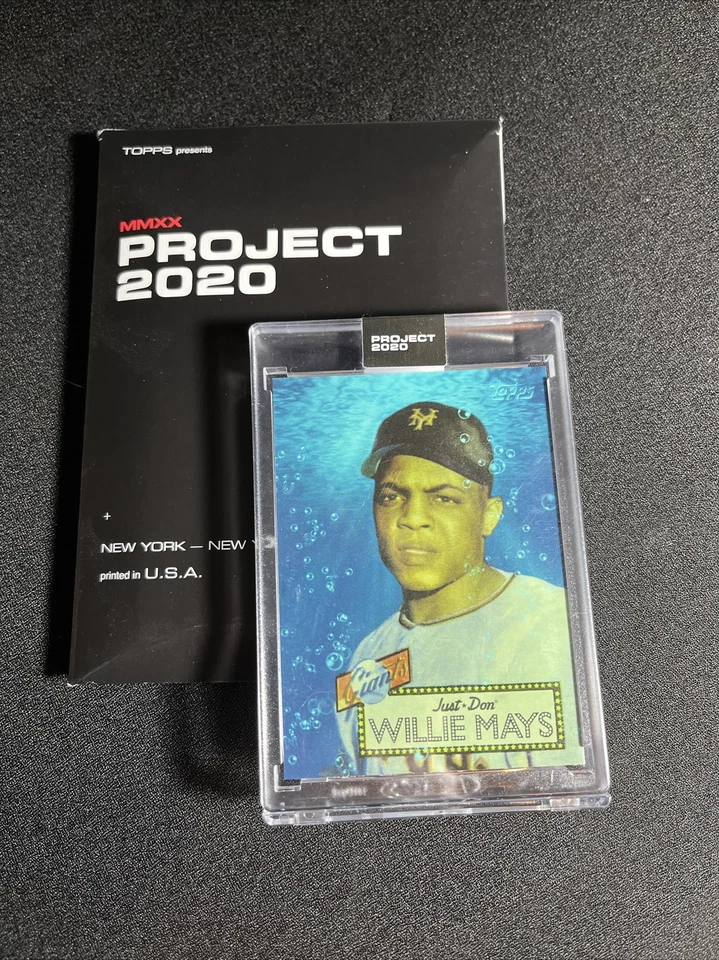 Topps Project 2020 Don C Willie Mays Card 128 - Image 1 of 1