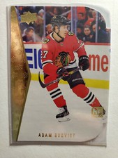 Adam Boqvist 2019-20 Upper Deck '94-95 Die-Cut Rookie Tribute #18 GOLD