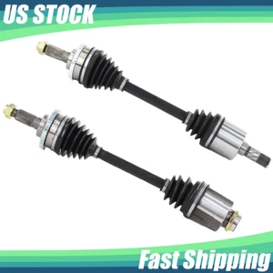 Front CV Axle Shafts TrakMotive Set For Mazda MPV FWD 2000-2001 Pair of - Picture 1 of 8