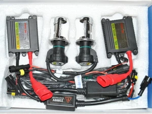 KIT XENON AUTO H1 H4 H7 H11  55W  LAMPADE POSIZIONI LED T10 BIXENON LUCE FARI - Foto 1 di 17