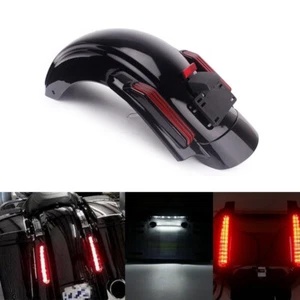 LED Rear Fender System w/ Brake Signal Light For Harley '14-Up Touring FLHR FLHX - Picture 1 of 9