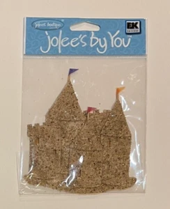 Sand Castle Vacation Beach Fun Dimensional Scrapbook Sticker~Jolee's By You~VTG - Picture 1 of 2