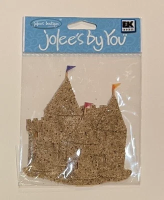 Castillo de arena vacaciones playa divertido álbum de recortes dimensional pegatina ~ Jolee's By You ~ de colección Foto 1 de 2