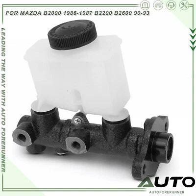 Brake Master Cylinder with Reservoir for Mazda B2000 1986-1987 B2200 B2600 90-93 - Image 1 of 4