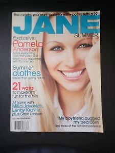 JANE magazine June/July 1998 PAMELA ANDERSON Milla Jovovich RARE No Label