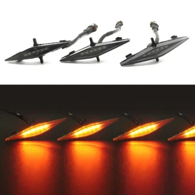 3PC Front Grille Mesh LED Amber Lights Raptor Style For TOYOTA 4RUNNER 2014-2019 - Image 1 of 4