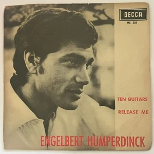 ENGELBERT HUMPERDINCK -TEN GUITARS / RELEASE ME- 1967 SPANISH 7" SINGLE PS, POP - Picture 1 of 4