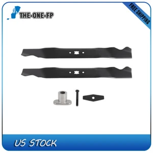 2 Stück Messer & Rasenmäher Messer Adapter Kit 21" für MTD CRAFTSMAN 742-0741 748-0377 - Bild 1 von 9
