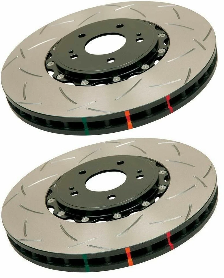 DBA Front Slotted 5000 Series 2 Piece Rotors PAIR for 2013 - 2018 Ford Focus ST - Image 1 of 1