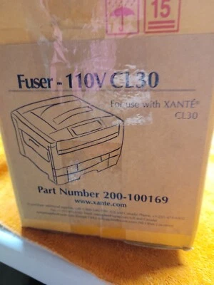 G•XANTE CL30 Fuser Unit 110V #200-100169 New In Package - Image 1 of 4