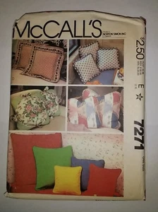 McCall's 7271 Home Decorating Pliiows - Picture 1 of 2