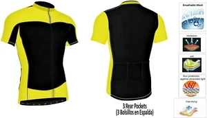 Jersey de bicicleta para hombre - manga corta, ajuste fresco, listo para montar - Imagen 1 de 4