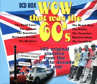 8 CD-Box Various - Wow That Was The 60's (160 Original Oldies) - Bild 1 von 4