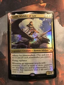 Magic The Gathering Tomik, Portador de la Ley Foil Prerelease Murders at Karlov MKM 0431 NM - Imagen 1 de 2