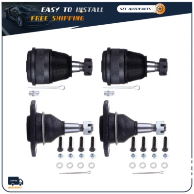 4X Front Suspension Upper Lower Ball Joints For 1990-2005 GMC Safari RWD Kit - Image 1 of 4