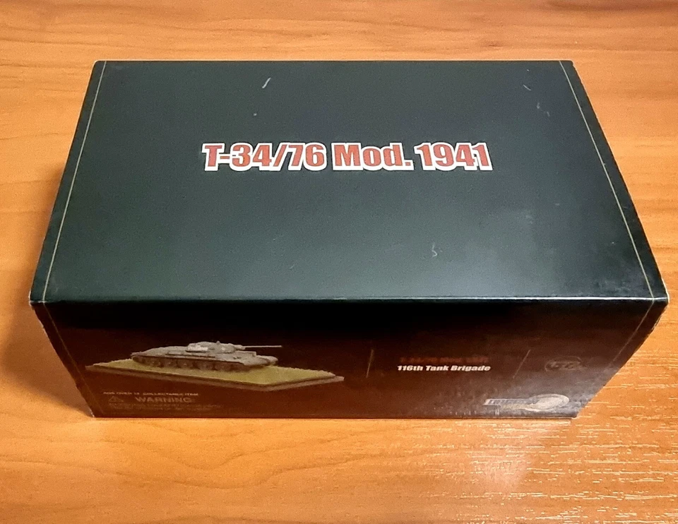 Dragon Cyber Hobby 1:72 T-34/76 Mod.1941, 116th Tank Brigade. - Image 1 of 4