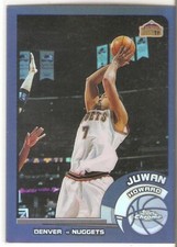 JUWAN HOWARD REFRACTOR 2002-03 TOPPS CHROME 50 DENVER NUGGETS WIZARDS MICHIGAN