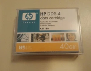 Lot Of 10 HP C5718A DDS-4 DDS4 20/40GB Data Cartridge Tape - Afbeelding 1 van 3