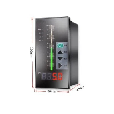 Transducer Submersible Water Level Pressure LCD Display Transmitter 1-5v 0-10v - Image 1 of 4